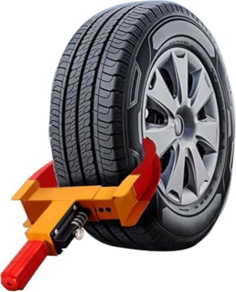 Amazon.co.jp: GEBYUIタイヤロック 車用盗難防止ワイヤー 駐車場防犯